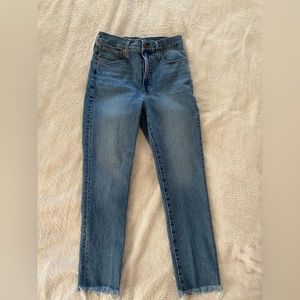 Madewell perfect vintage jean